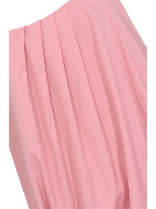 Abito a palloncino in popeline Rosa Alpha Studio | AD-6463O2015